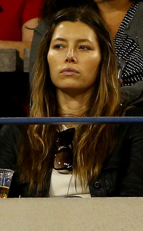 Jessica Biel, US Open Jessica Biel, US Open